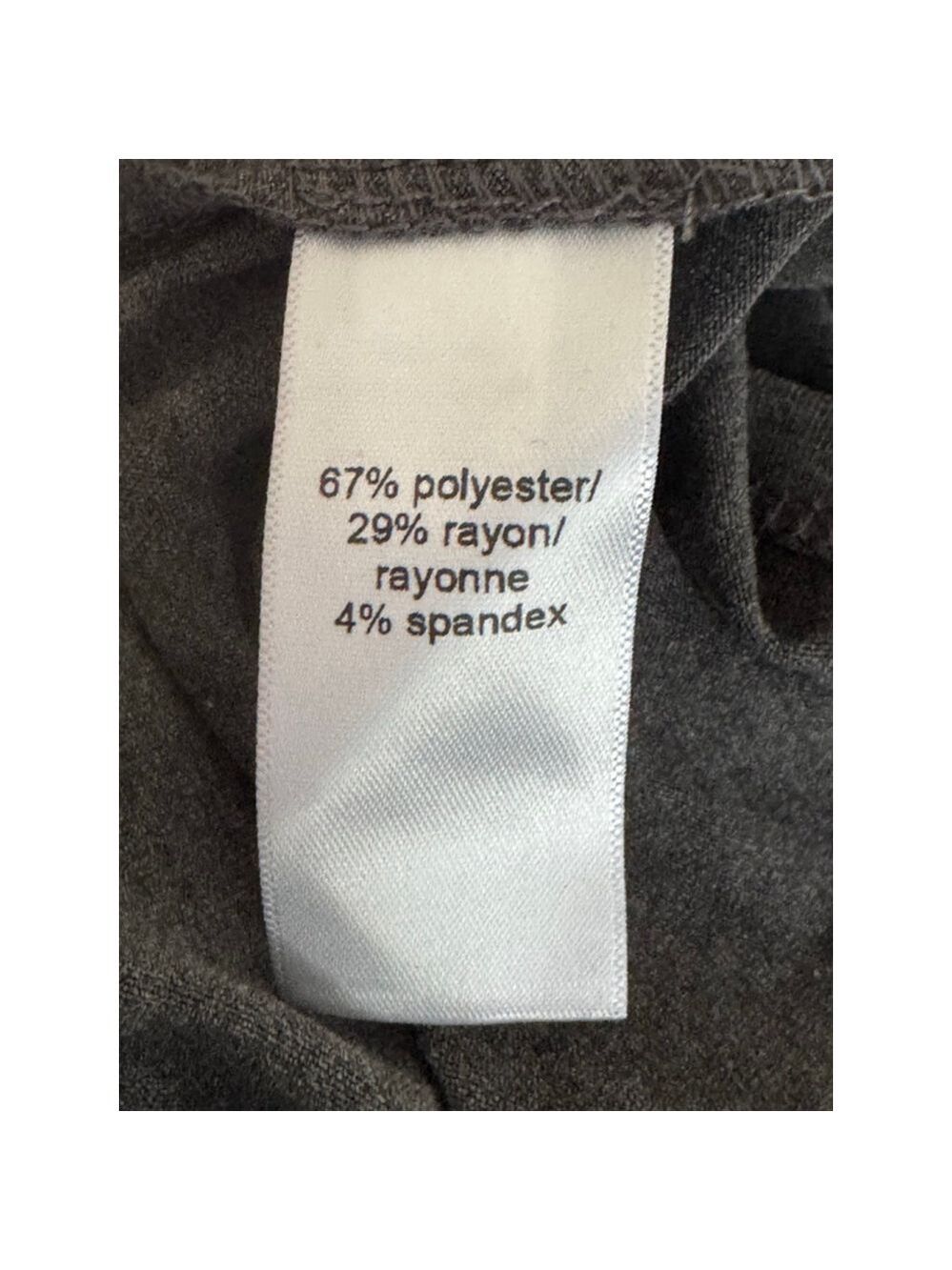 Women's Maurices Gray Tiered Sleeveless Dress Plus Size XL - Picture 4 of 4